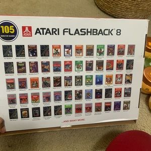 Atari Flashback 8 105 games included with controllers 40th Anniversary